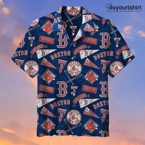 The Boston Red Sox Baseball MLB Aloha Shirt IYT