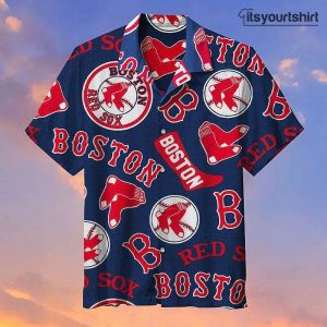 The Boston Red Sox Baseball MLB Hawaiian Tropical Shirts IYT