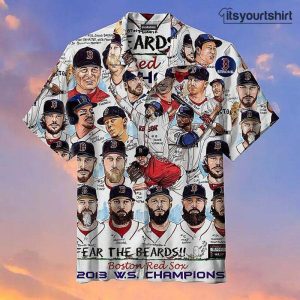 The Boston Red Sox Baseball MLB Team Hawaiian Tropical Shirt IYT