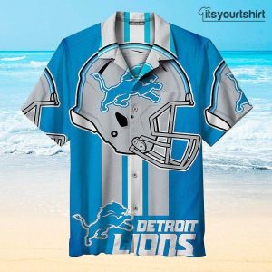 The Detroit Lions Nfl Aloha Shirt IYT