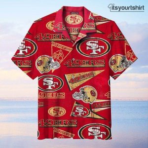 The San Francisco 49Ers Nfl Aloha Shirt IYT