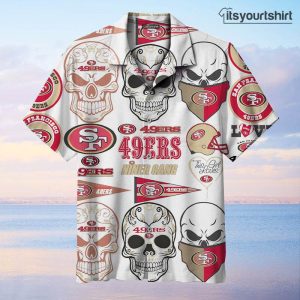 The San Francisco 49Ers Skull Best Hawaiian Shirts IYT
