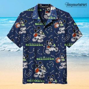 The Seattle Seahawks Hawaiian Shirt IYT