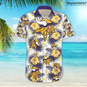 Unique Minnesota Vikings Hawaiian Shirt Option IYT 1