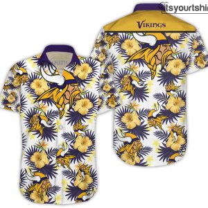 Unique Minnesota Vikings Hawaiian Shirt Option IYT 3