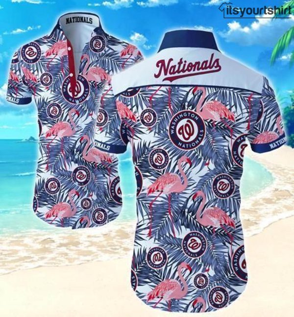 Washington Nationals Cool Hawaiian Shirt IYT