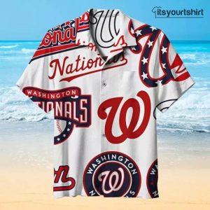 Washington Nationals MLB Hawaiian Tropical Shirts IYT